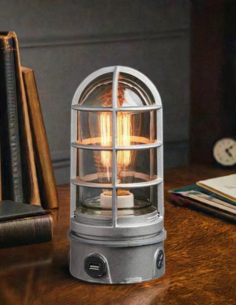 Raw Industrial Lamp  - The Mythic Cage