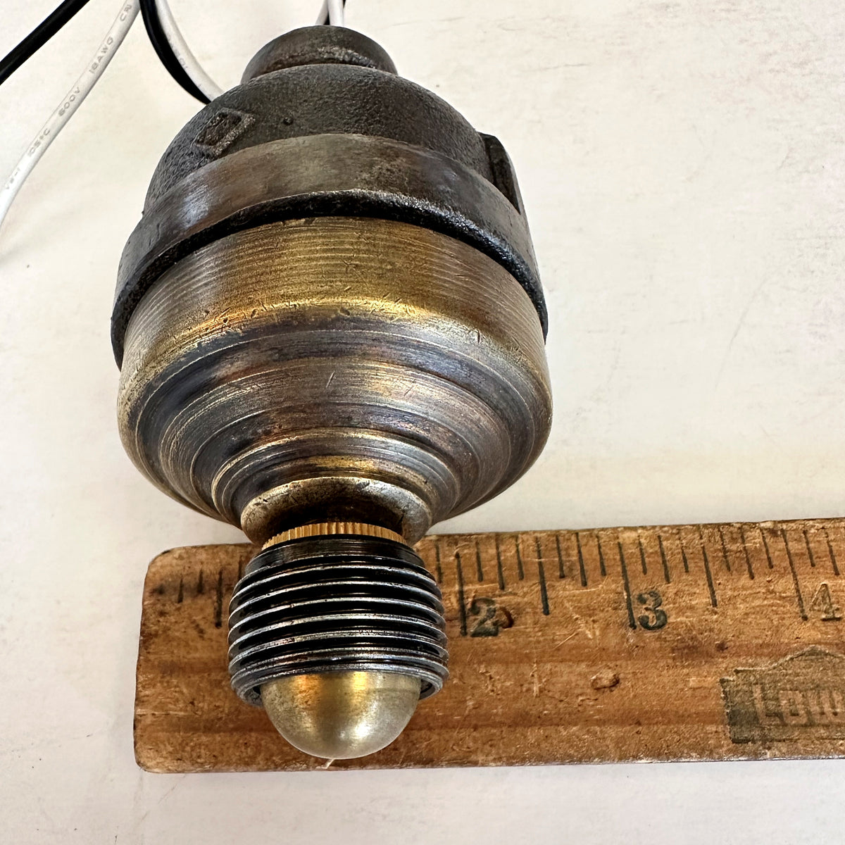 lamp dimmer antique brass