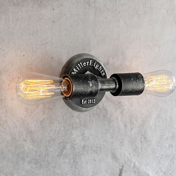 Minimalist Two Bulb Light - The Emberstone