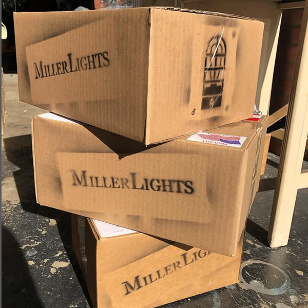Industrial lighting fixtures by Miller Lights