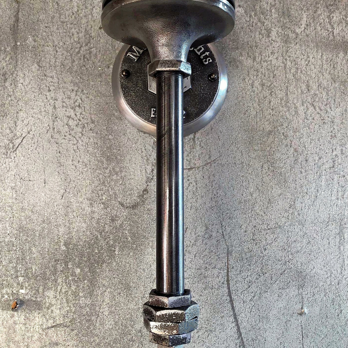Industrial Wall Torch Sconce - The Castle Torch