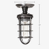 flush mount lighting Cage Light