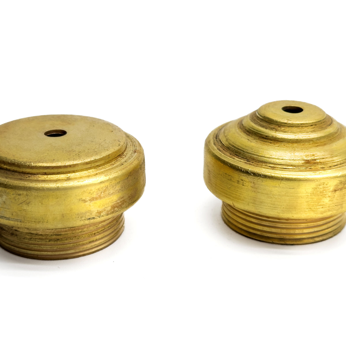 Brass Dome Pipe Cap for DIY Dimmer Switches