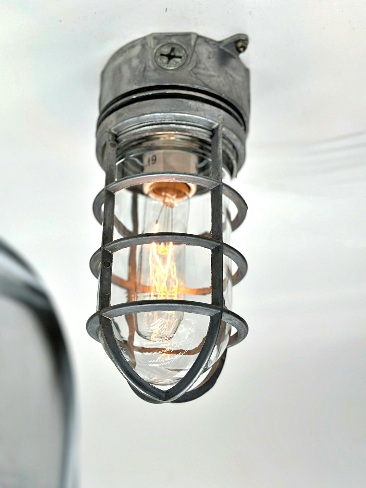 MillerLights Vapor-Tight Industrial Ceiling Light - Raw Aluminum
