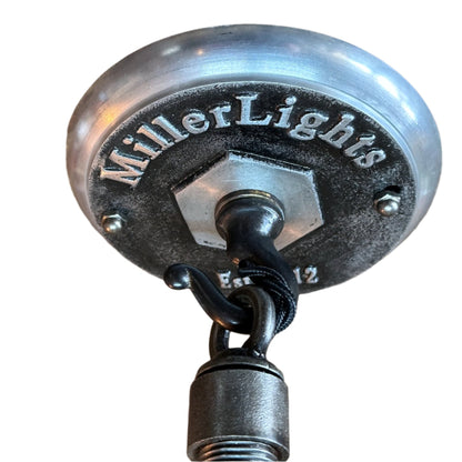Industrial Cage Pendant Light - 'Lancer'