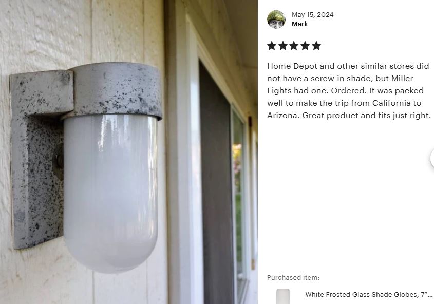wall mounted light fixture with frosted glass jelly jar