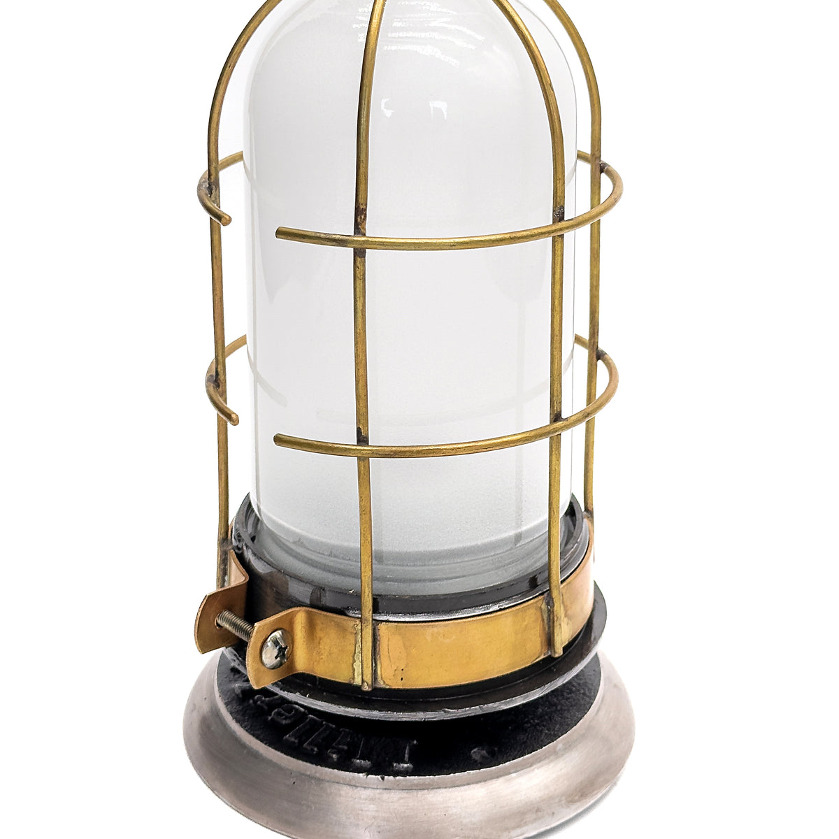Unfinished Solid Brass Wire Cage – 7"