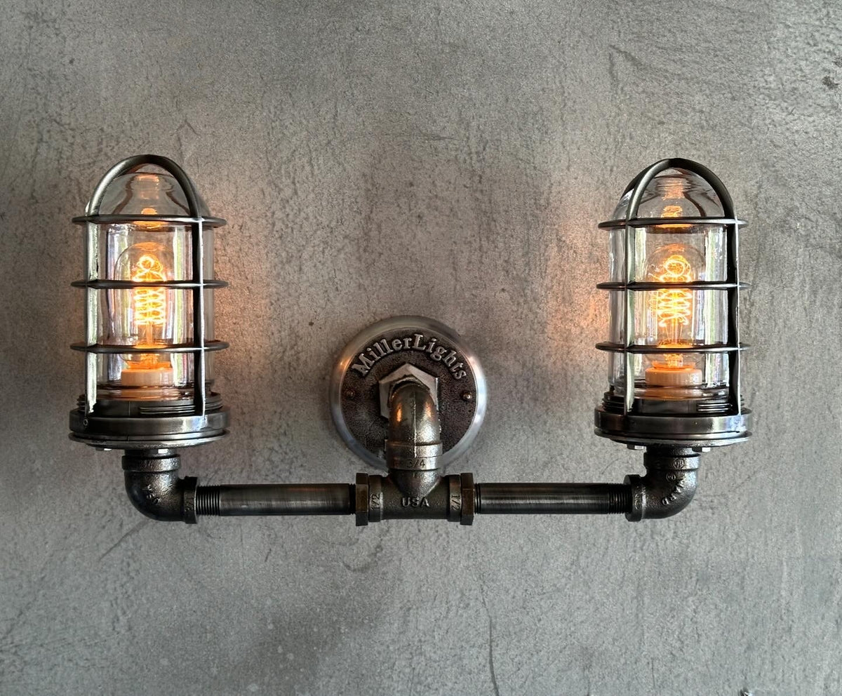 double 2 bulb light fixture millerlights