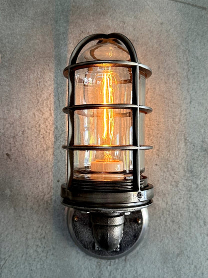 Uplight Cage Wall Sconce 'Chandler'