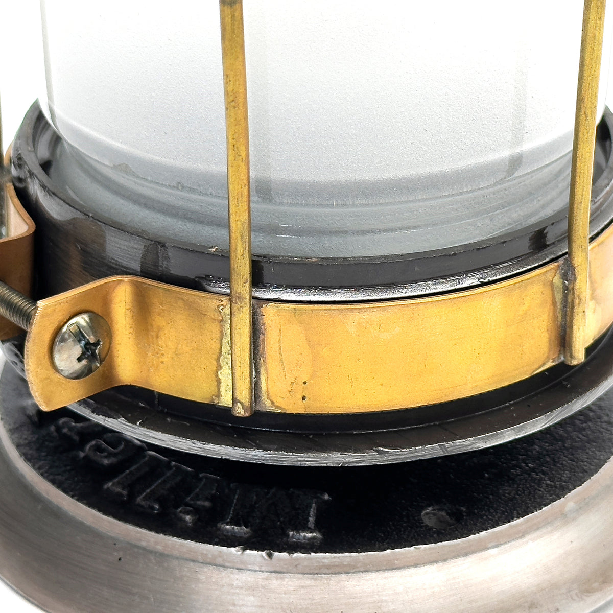 Unfinished Solid Brass Wire Cage – 7"