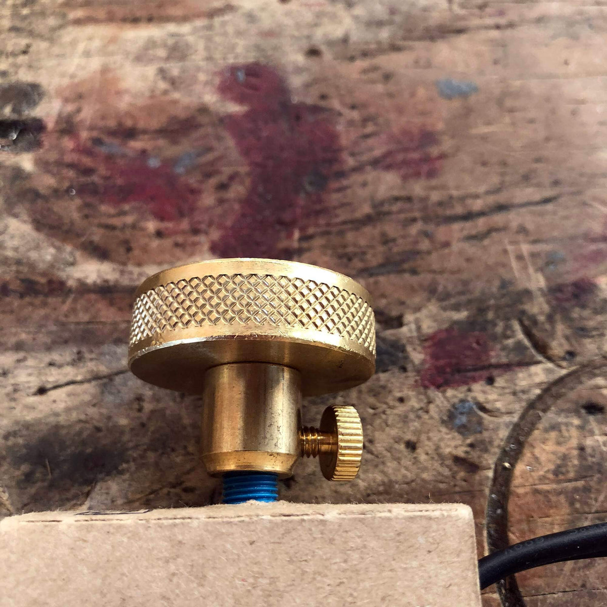brass dimmer knob