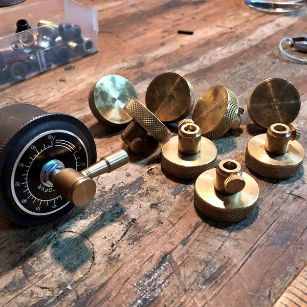 Steam punk switches knobs