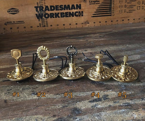 Steampunk Key Switches - Brass