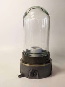 Clear Jelly Jar Glass Globe Replacement for Vapor Tight Cage Fixture