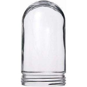 Clear Jelly Jar Glass Globe Replacement for Vapor Tight Cage Fixture