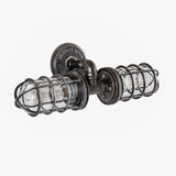 industrial bathroom light, wall mounted sconce fixture