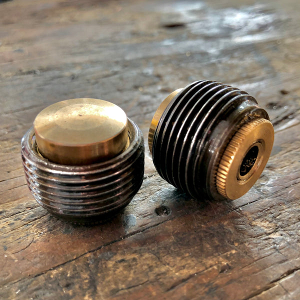 metal knobs for lamp dimmers