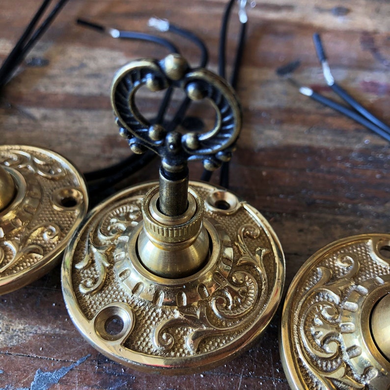Brass Key Switches -
