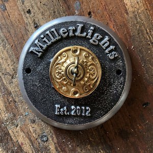 Steampunk Key Switches - Brass