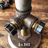 double lamp switch industrial water pipe fitting 