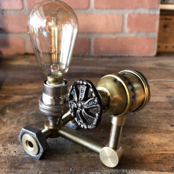 Steampunk Lamp Dimmer Switch - Antique lamp parts