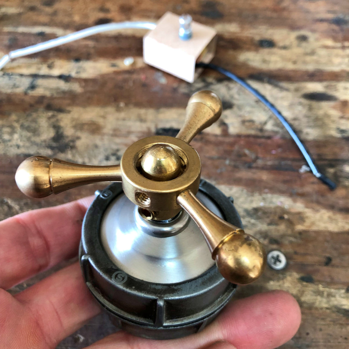 Machine Turn Knob 3 Blade Turn Knob - MillerLights